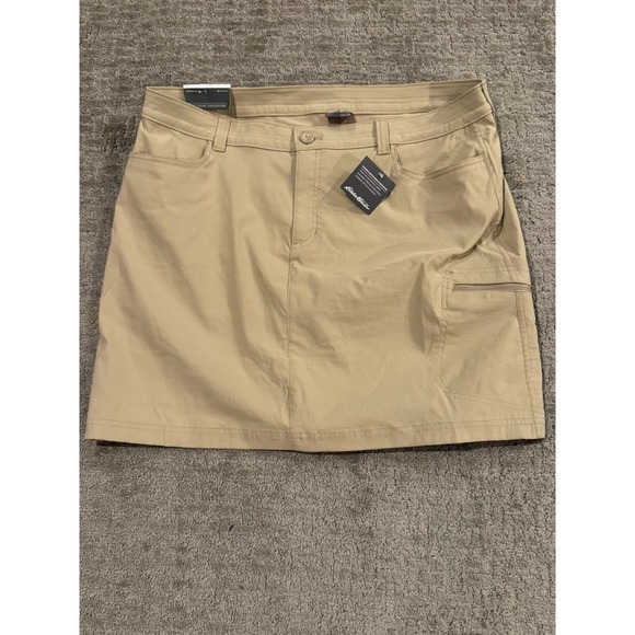 Eddie Bauer 18 WR Rainer Skort Khaki - Picture 1 of 7